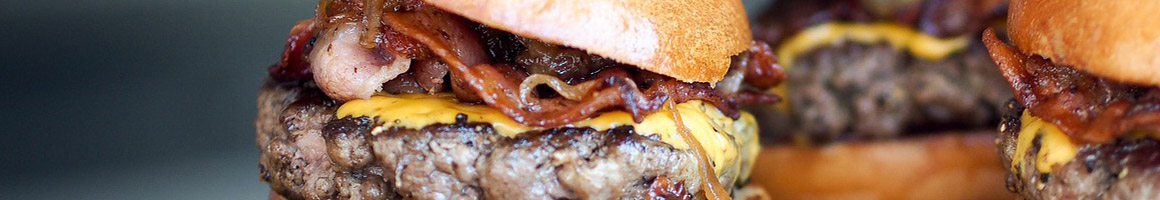 Eating American (Traditional) Breakfast & Brunch Burger at Hamburger Heaven restaurant in Irondale, AL.